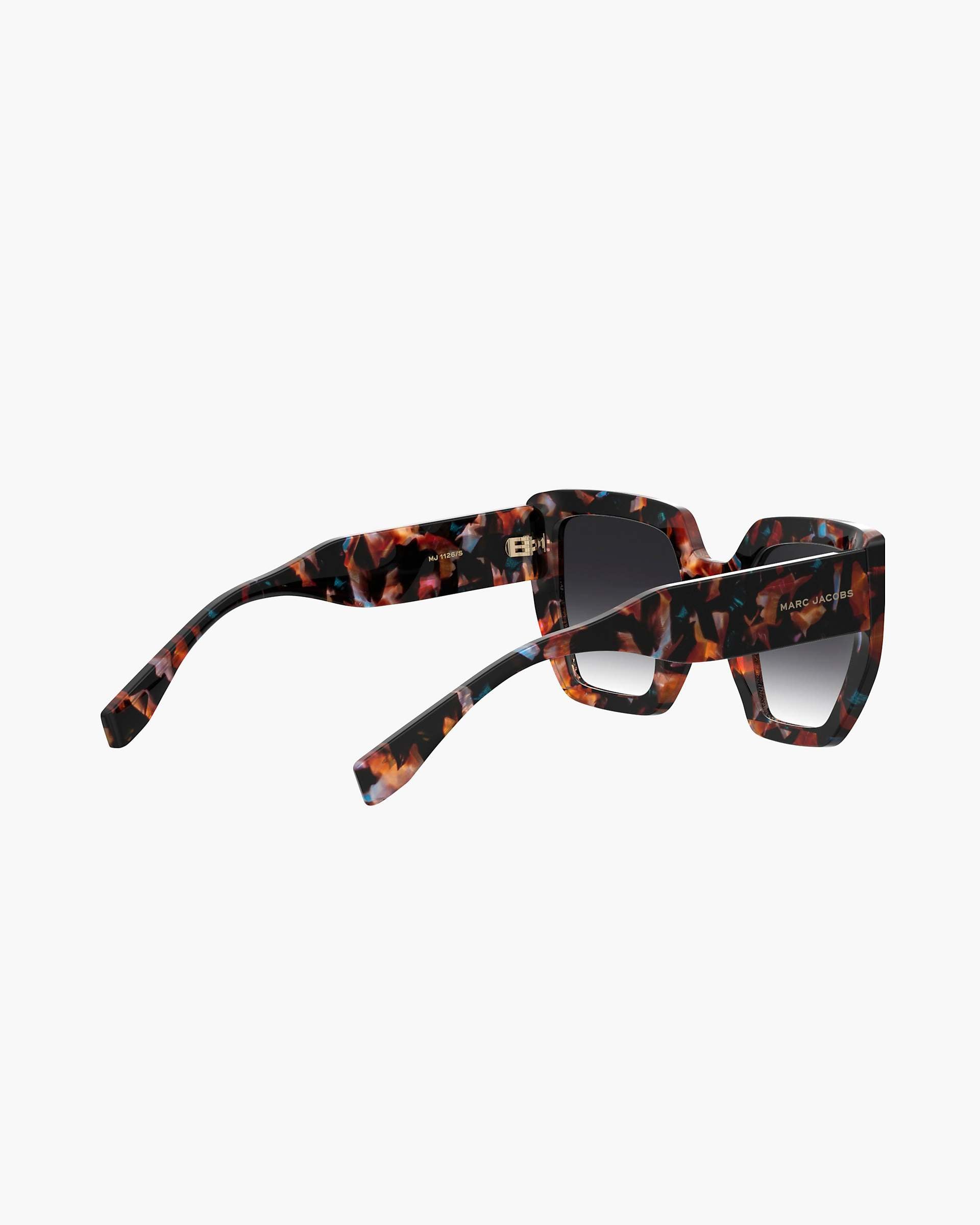 The J Marc Square Sunglasses - Havana Multi | Marc Jacobs discount