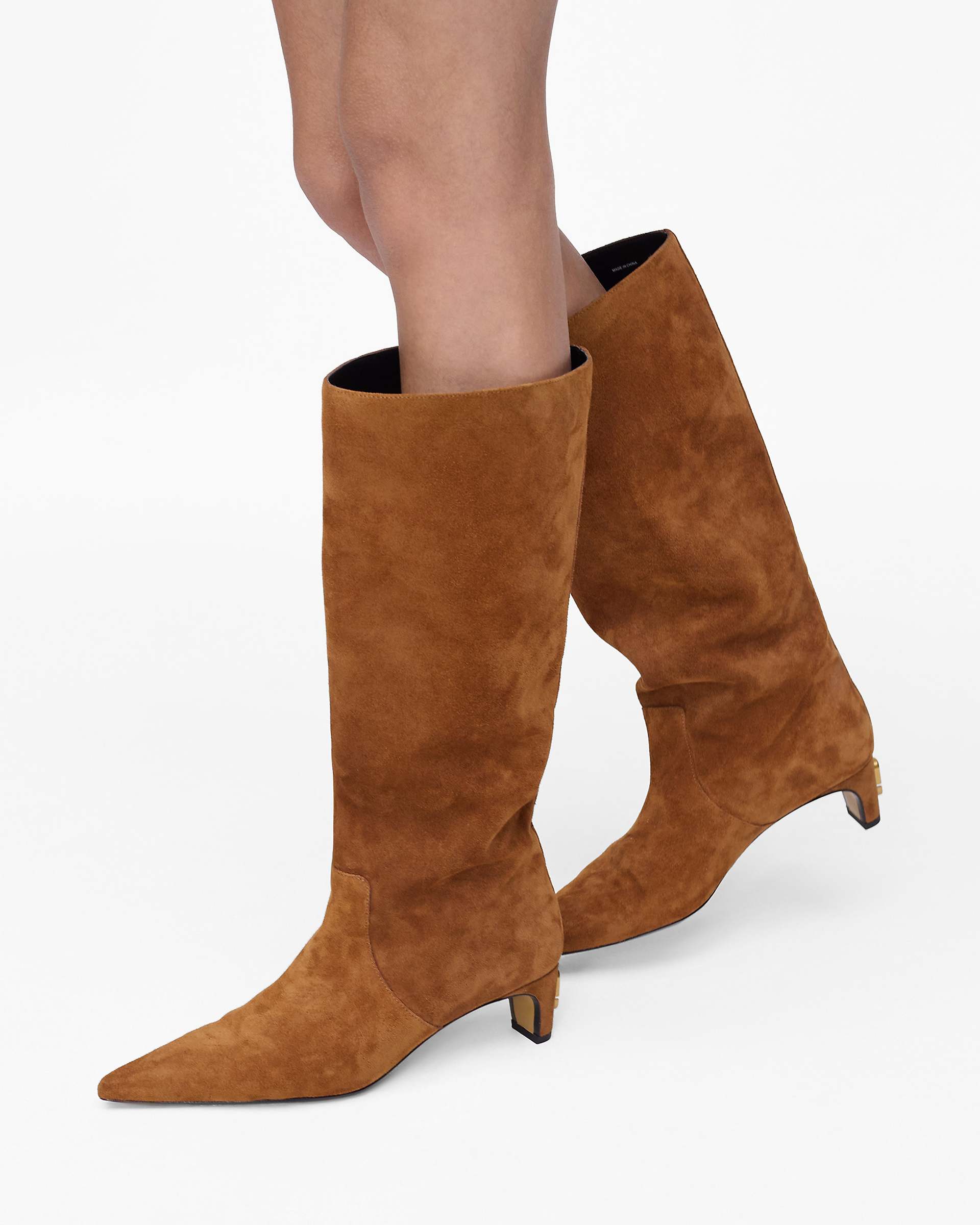The Suede Mel Boot - Copper | Marc Jacobs US