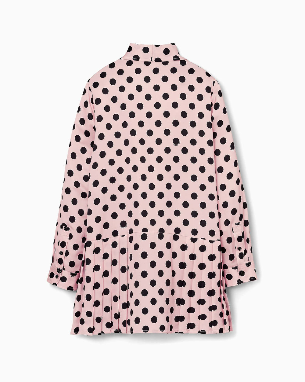Dots Bow Pleated Dress - Peach Multi | Marc Jacobs online