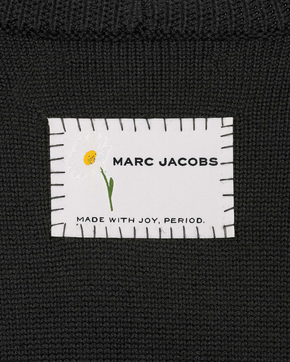 Marc Is Joy Jacquard Crewneck - Black | Marc Jacobs sale