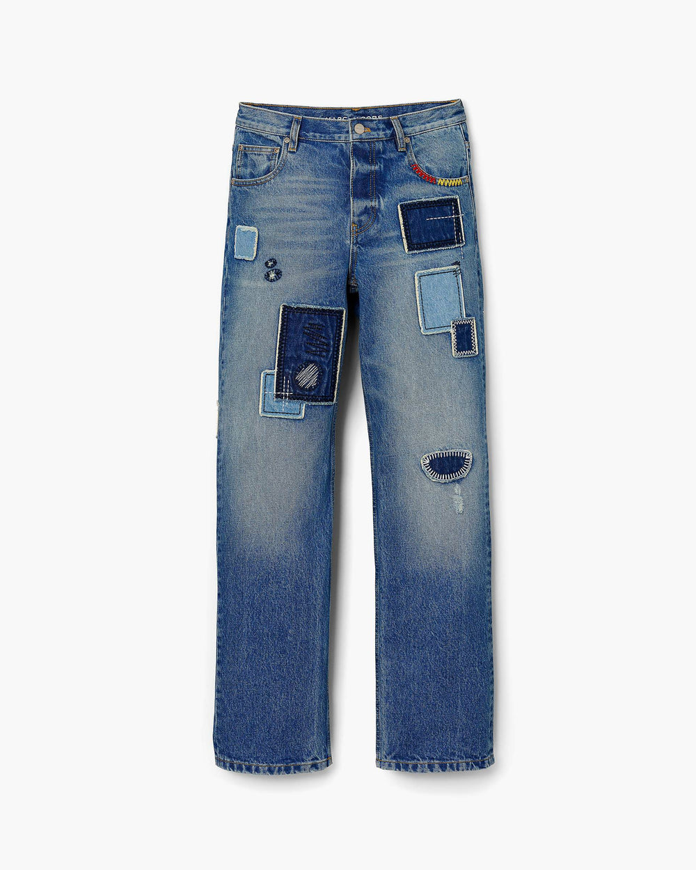 Patchwork Straight Jean - Bright Indigo | Marc Jacobs for sale
