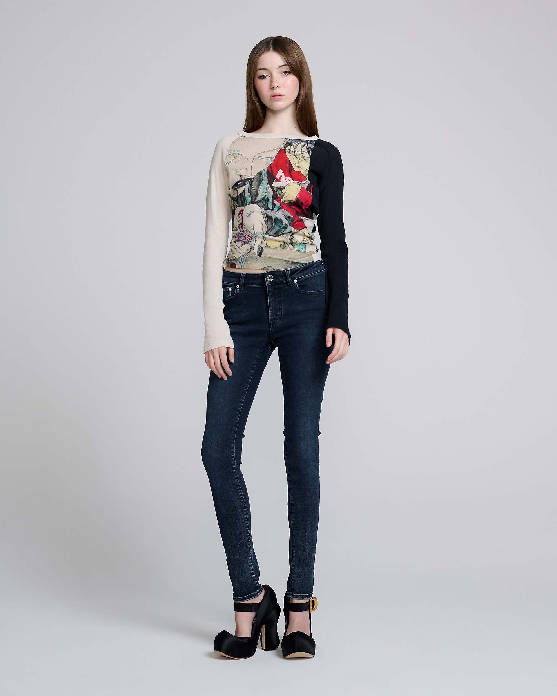 Stacked Skinny Jean - Indigo | Marc Jacobs online