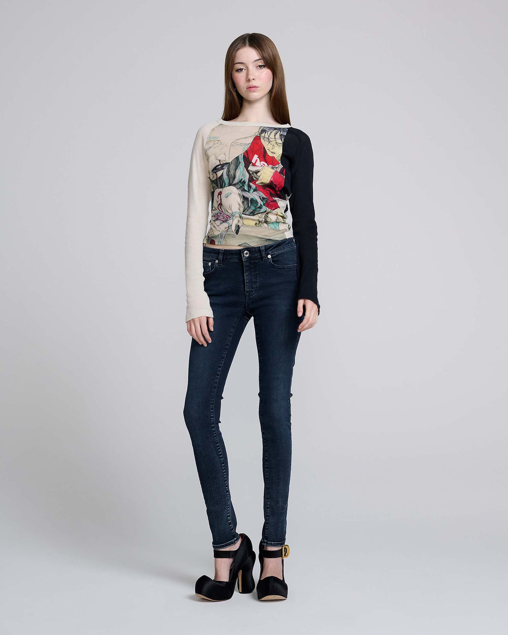 Stacked Skinny Jean - Indigo | Marc Jacobs online