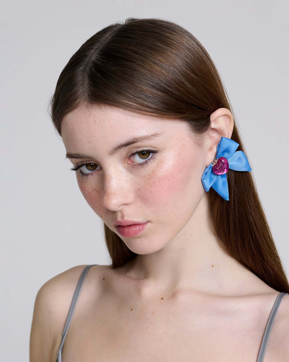 Heart Bow Earrings - Blue Multi | Marc Jacobs for sale