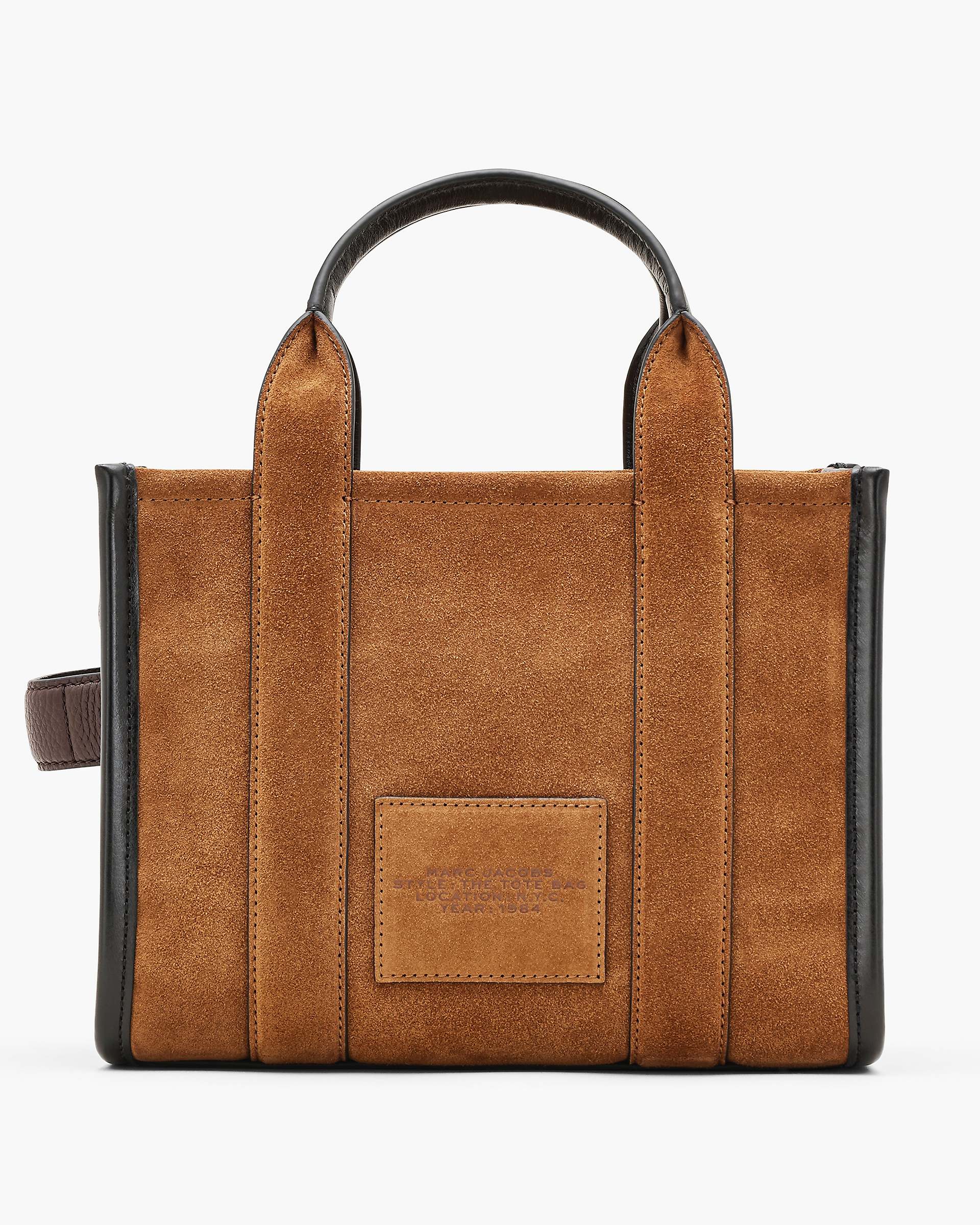 The Suede Small Tote Bag - Copper | Marc Jacobs on sale