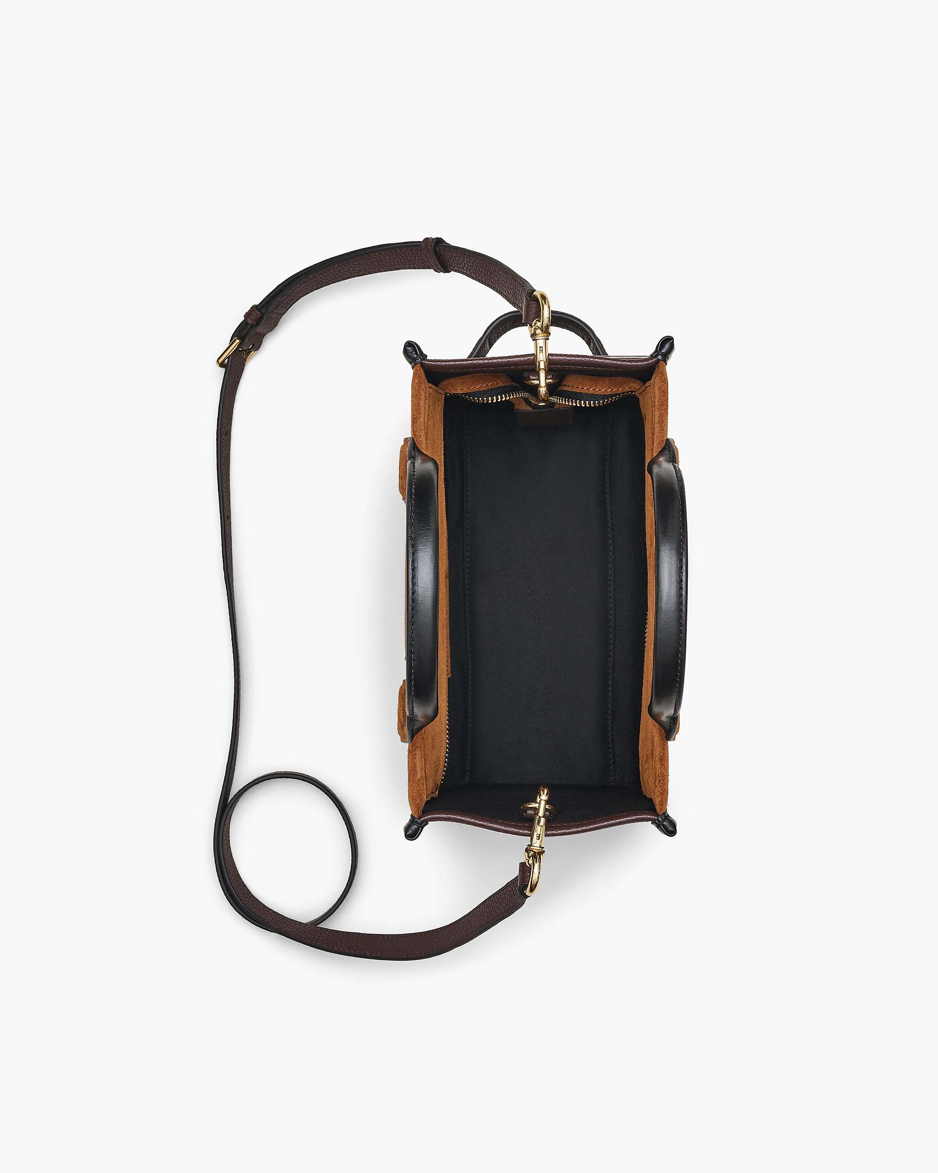 The Suede Small Tote Bag - Copper | Marc Jacobs on sale