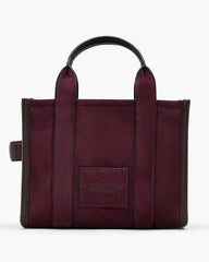 The Suede Small Tote Bag - Dark Plum | Marc Jacobs online