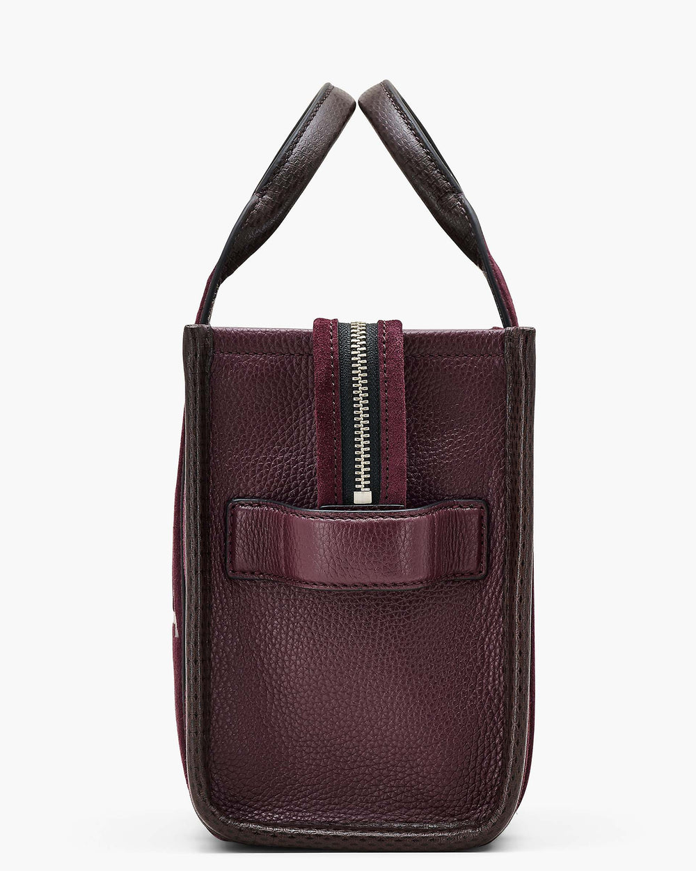 The Suede Small Tote Bag - Dark Plum | Marc Jacobs online