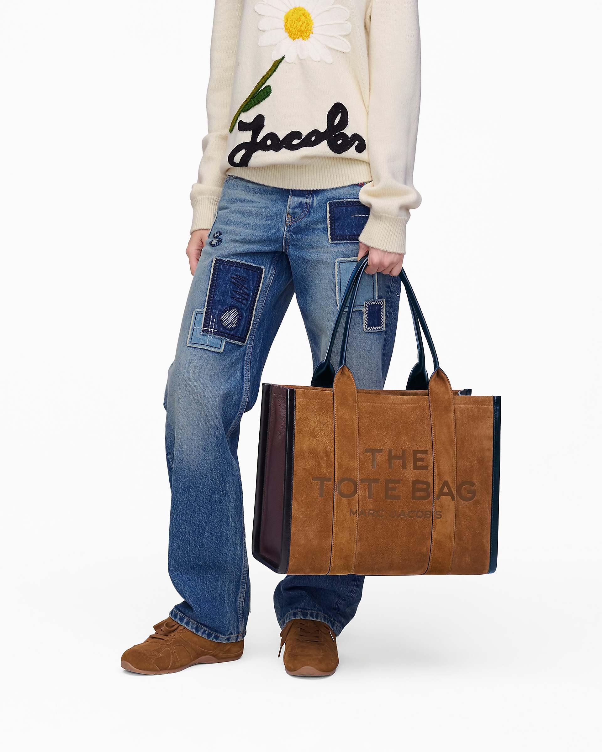 The Suede Large Tote Bag - Copper | Marc Jacobs discount