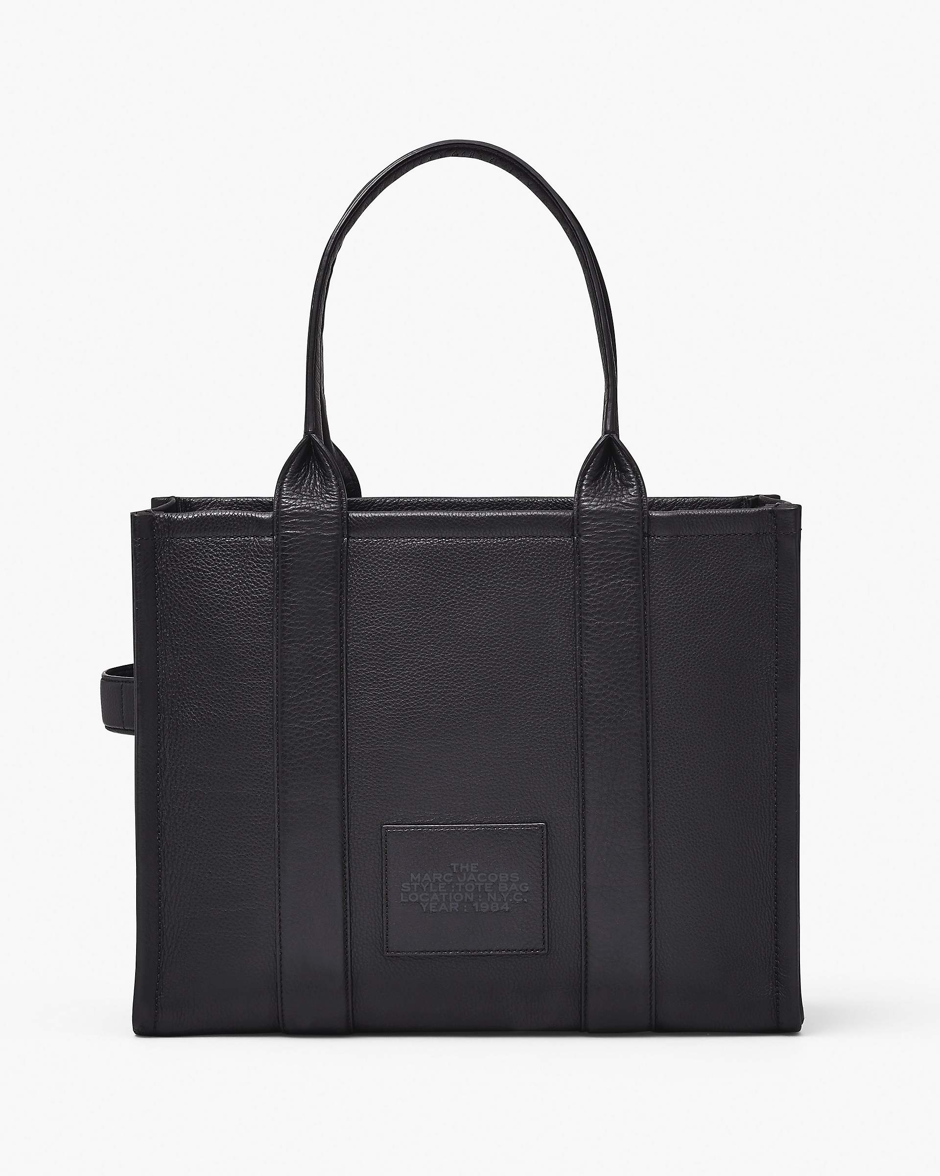 The Leather Large Tote Bag - Black | Marc Jacobs sale
