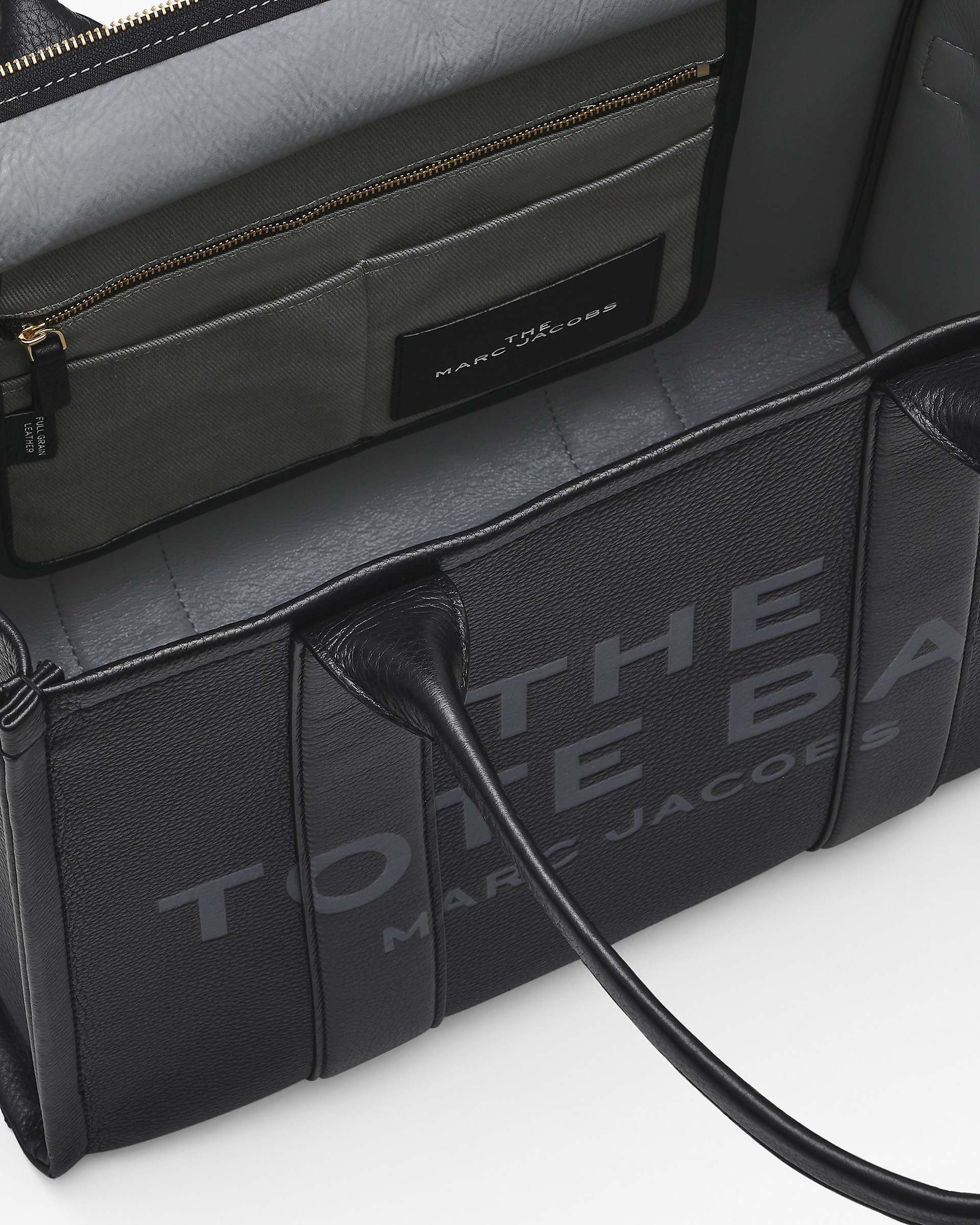 The Leather Large Tote Bag - Black | Marc Jacobs sale
