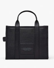 The Leather Medium Tote Bag - Black | Marc Jacobs on sale