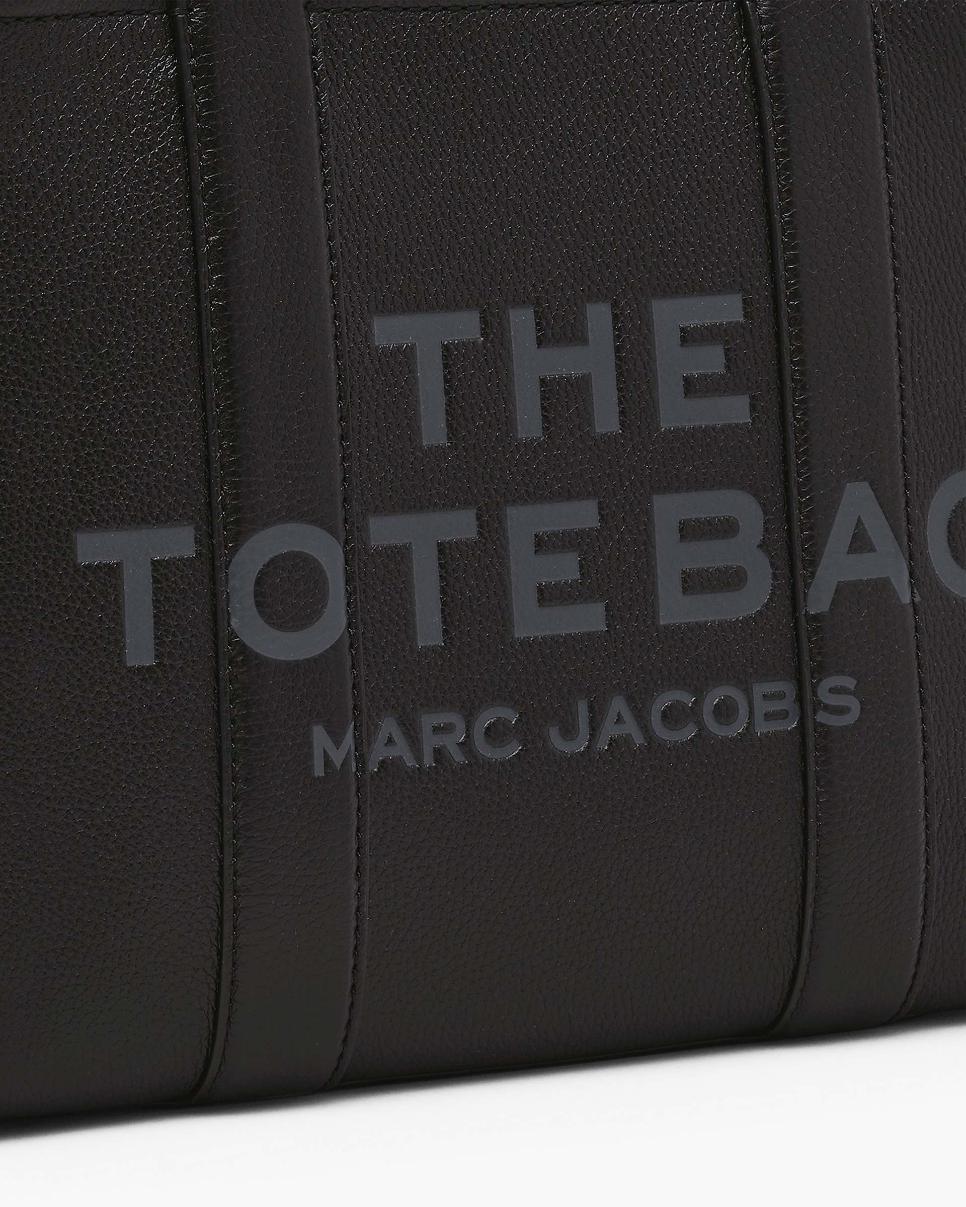The Leather Medium Tote Bag - Black | Marc Jacobs on sale