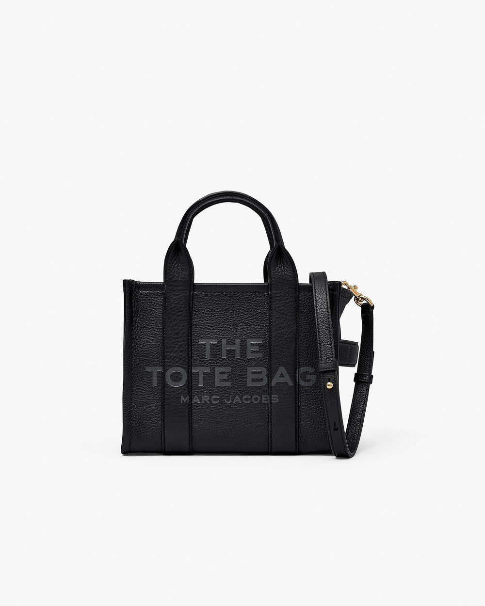 The Leather Small Tote Bag - Black | Marc Jacobs US