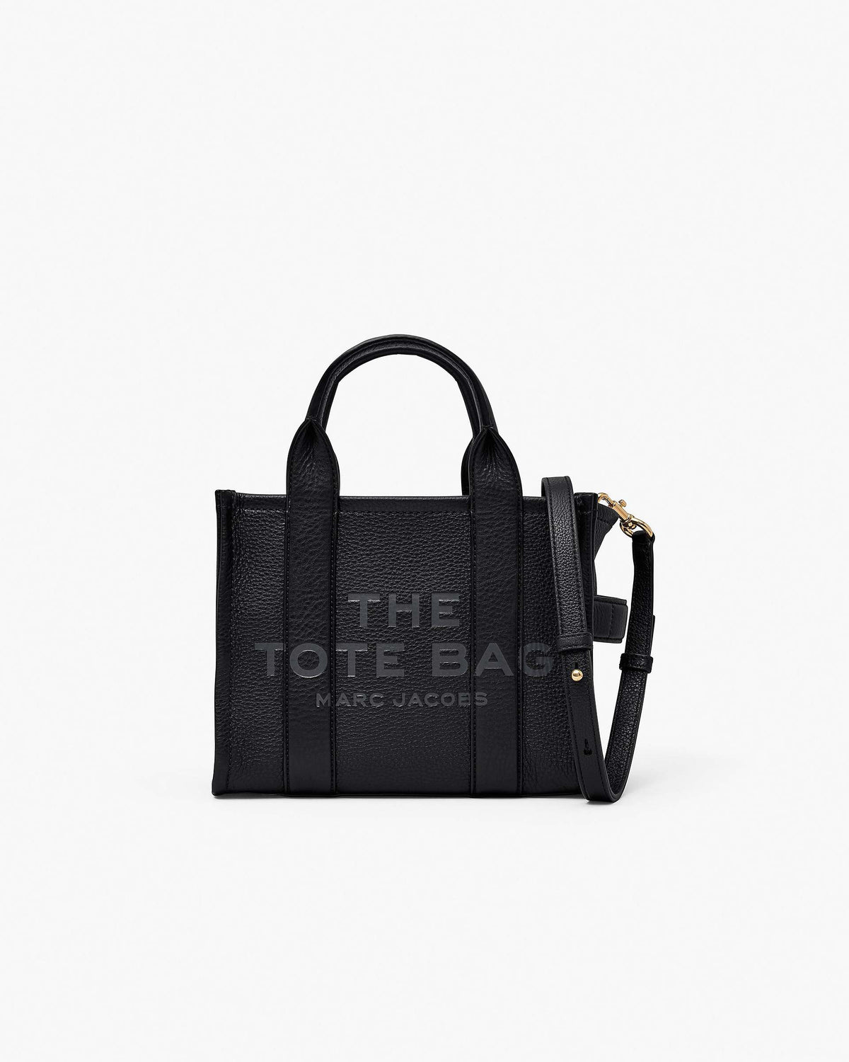 The Leather Small Tote Bag - Black | Marc Jacobs US