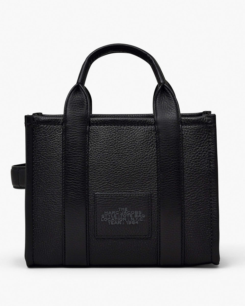 The Leather Small Tote Bag - Black | Marc Jacobs US