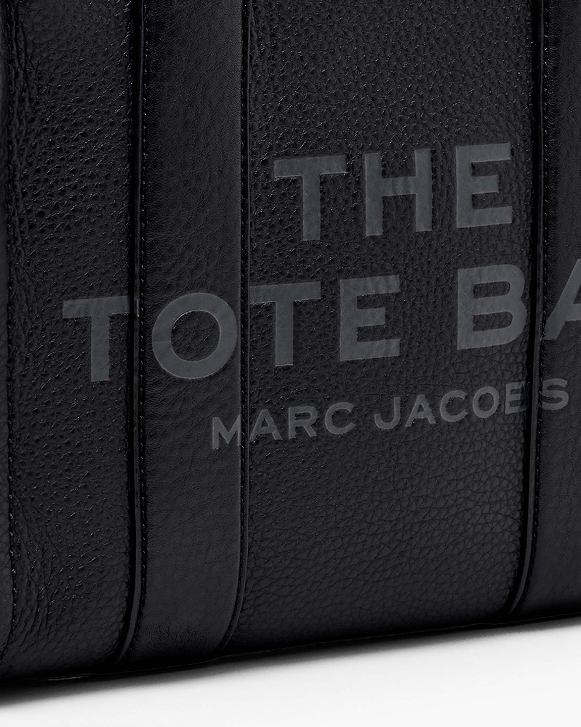 The Leather Small Tote Bag - Black | Marc Jacobs US