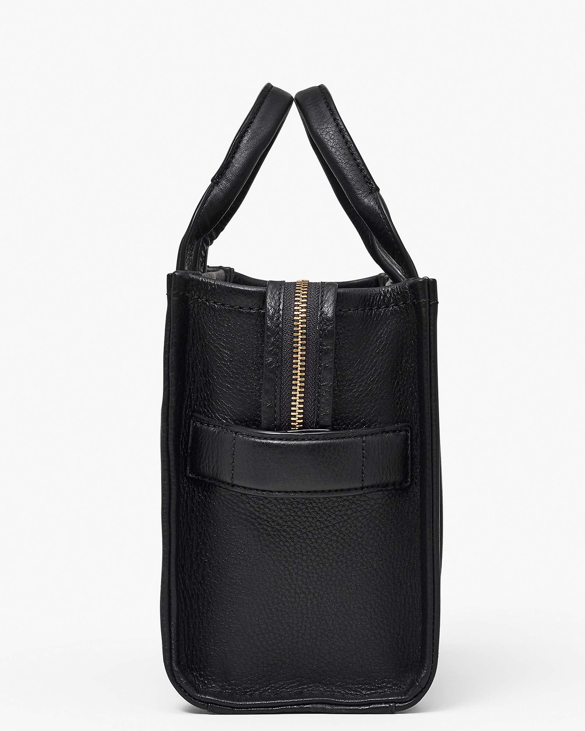 The Leather Small Tote Bag - Black | Marc Jacobs US