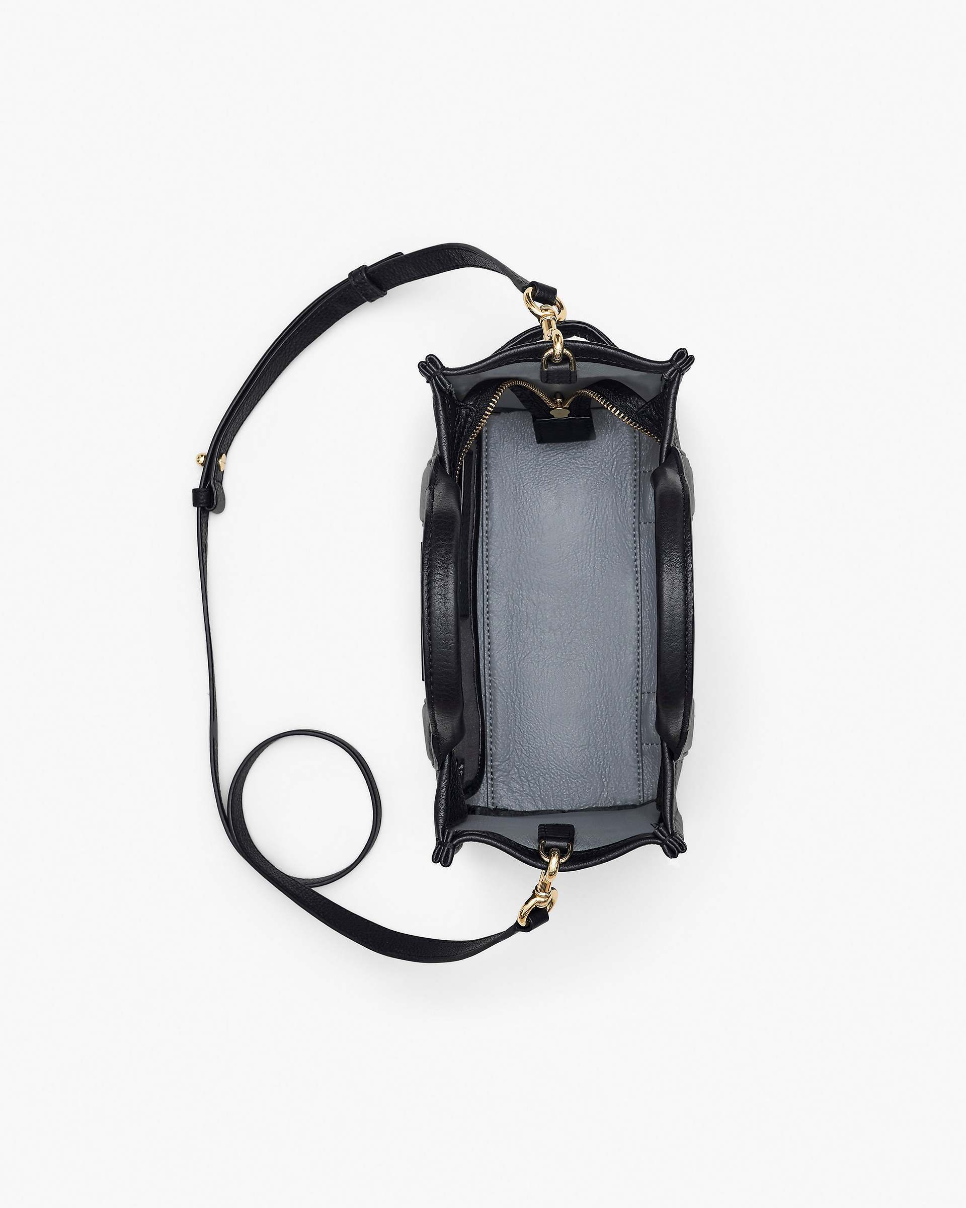 The Leather Small Tote Bag - Black | Marc Jacobs US