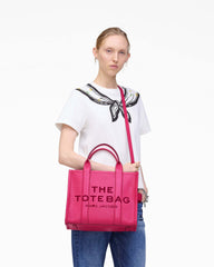 The Leather Medium Tote Bag - Raspberry Pink | Marc Jacobs online