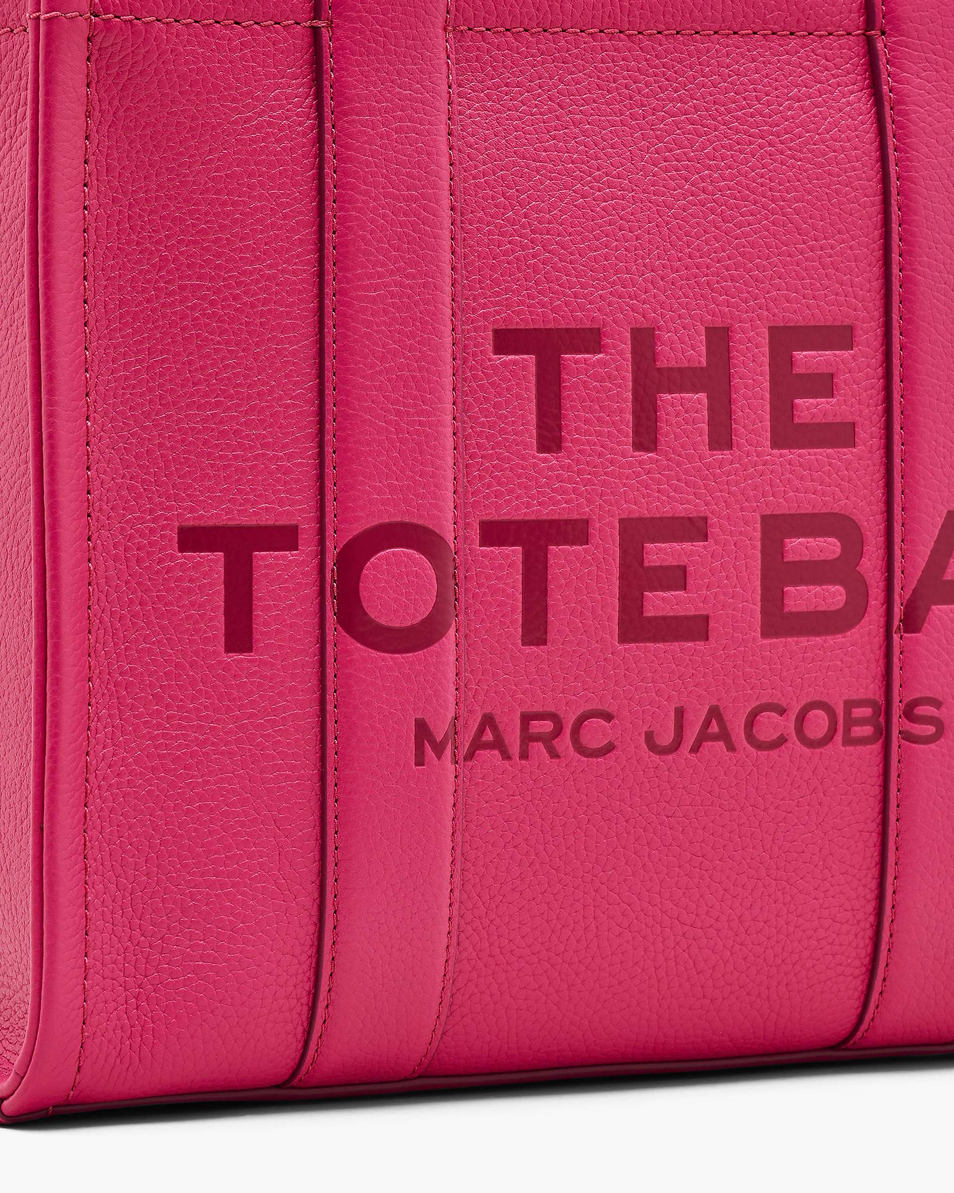 The Leather Medium Tote Bag - Raspberry Pink | Marc Jacobs online