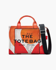 David Shrigley X Marc Jacobs Canvas Medium Tote Bag - Orange Multi | Marc Jacobs online