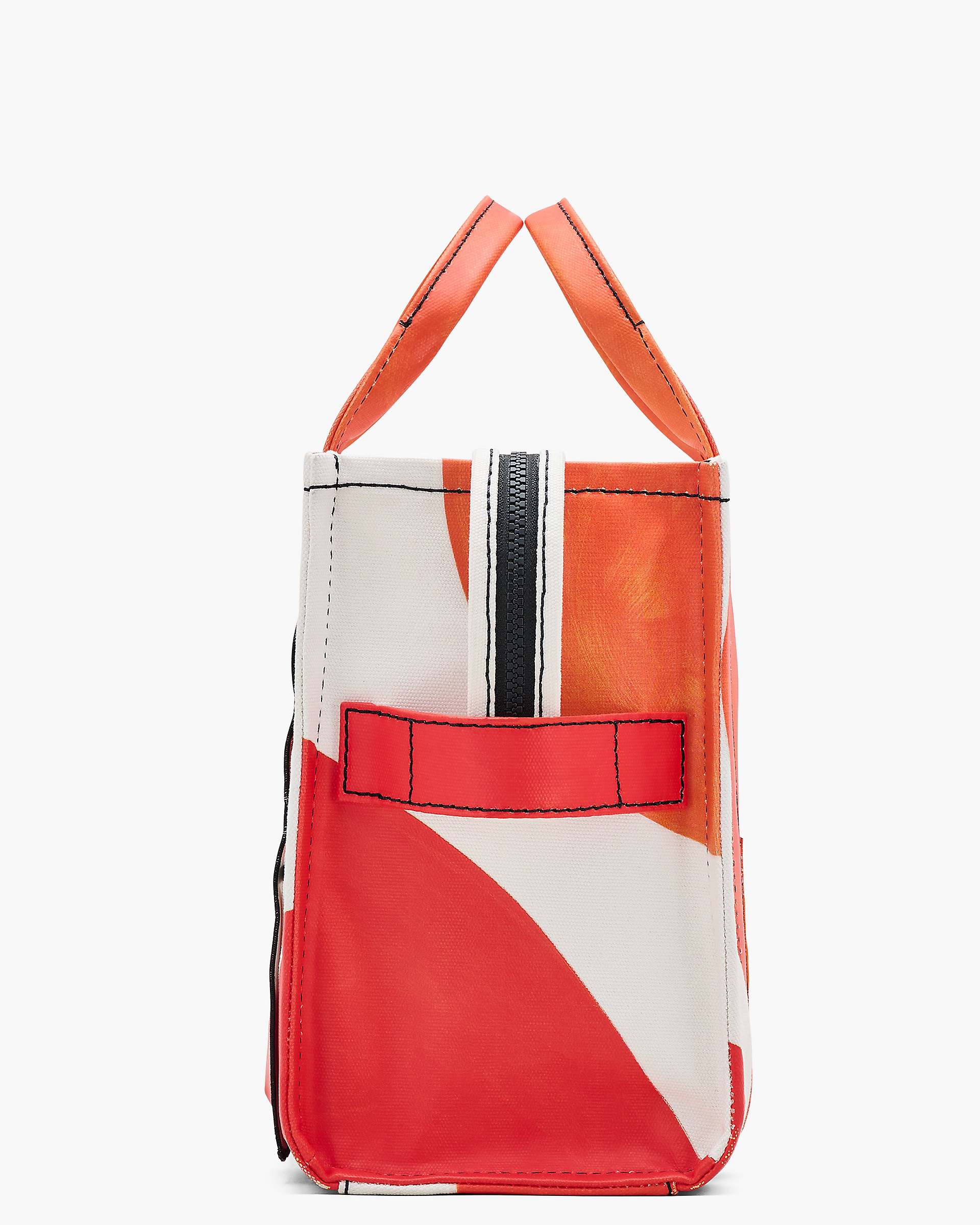 David Shrigley X Marc Jacobs Canvas Medium Tote Bag - Orange Multi | Marc Jacobs online