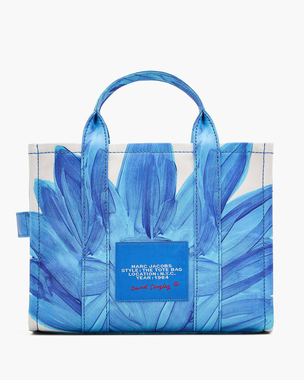 David Shrigley X Marc Jacobs Canvas Medium Tote Bag - Blue Multi | Marc Jacobs sale