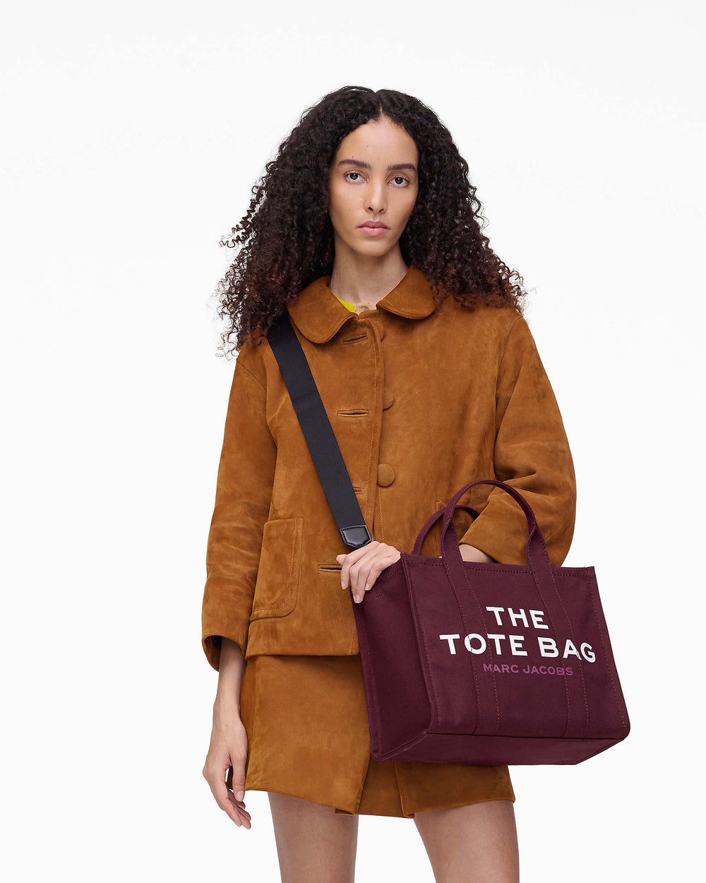 The Canvas Medium Tote Bag - Dark Plum | Marc Jacobs on sale