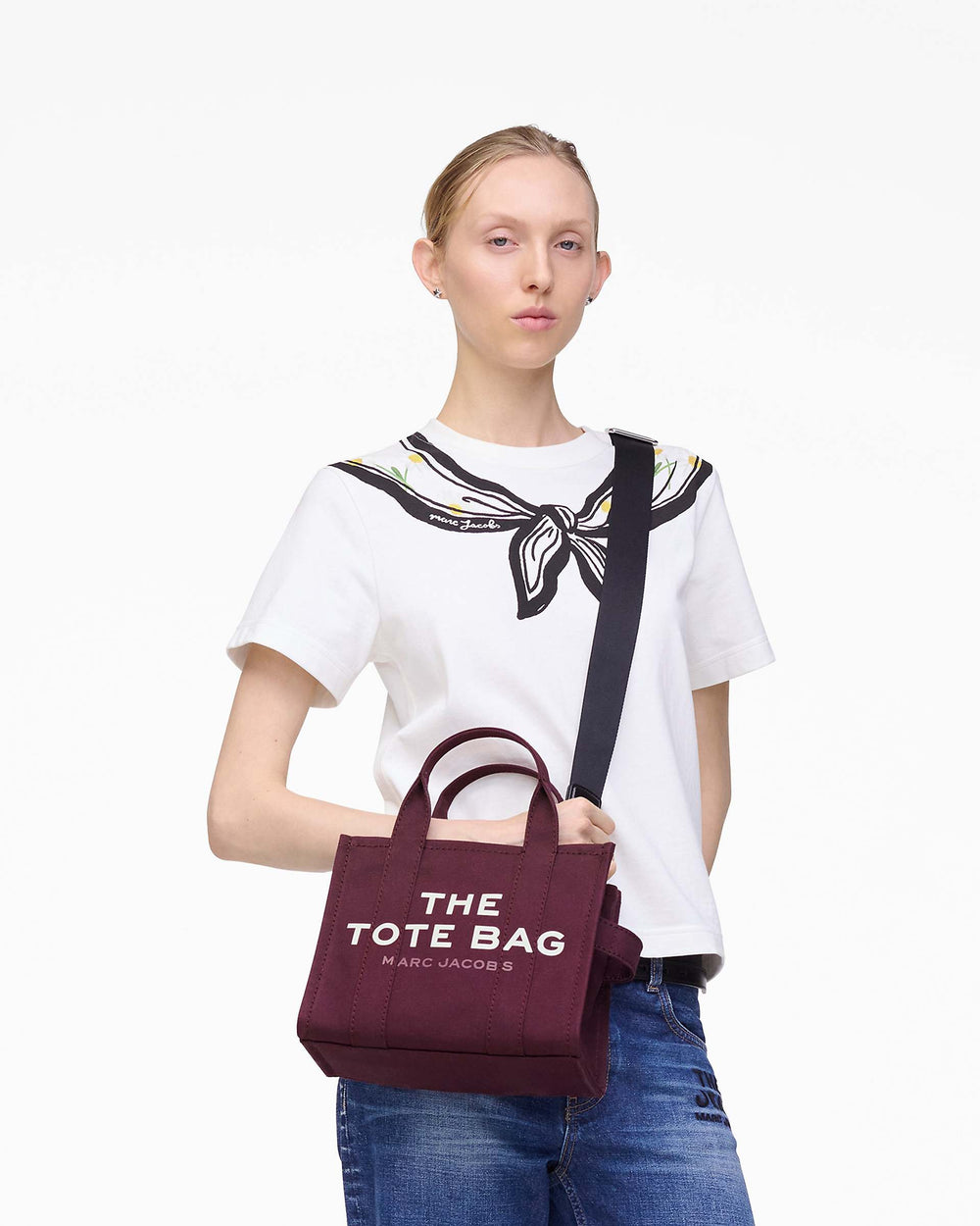 The Canvas Small Tote Bag - Dark Plum | Marc Jacobs US