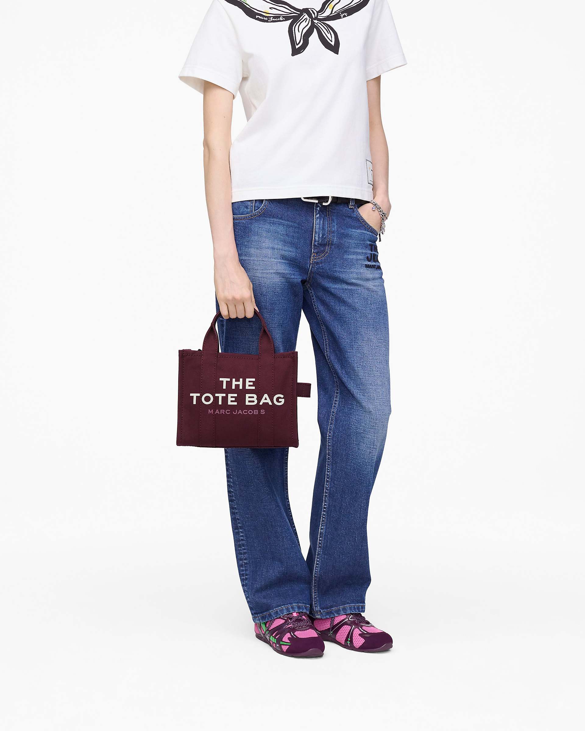 The Canvas Small Tote Bag - Dark Plum | Marc Jacobs US