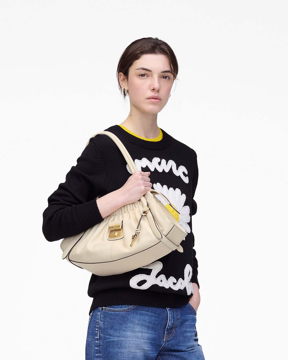 The Cristina Satchel - Ivory | Marc Jacobs sale