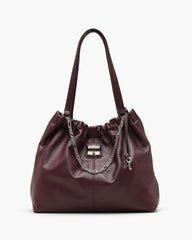 The Cristina Tote - Dark Plum | Marc Jacobs on sale