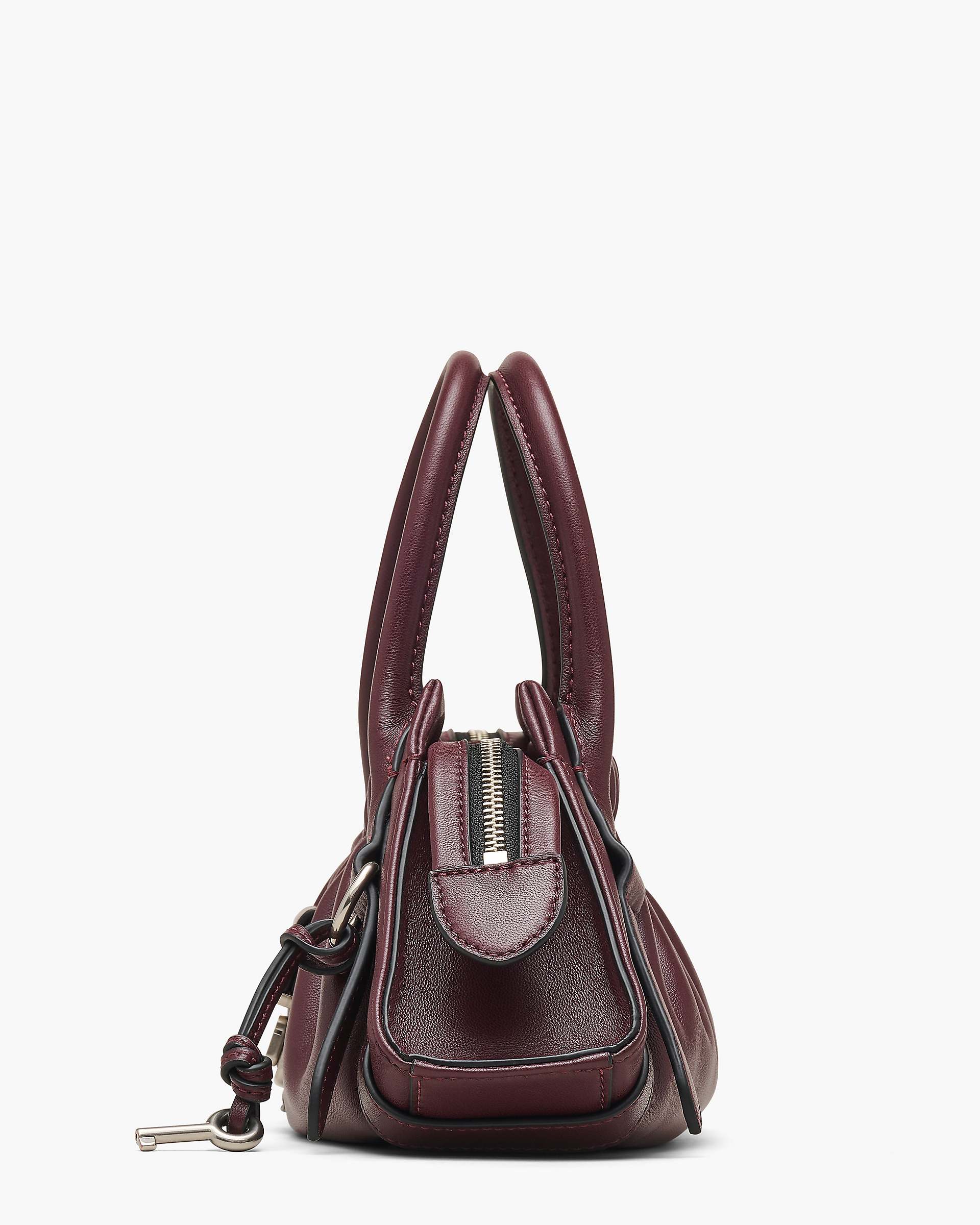 The Cristina Small Satchel - Dark Plum | Marc Jacobs online