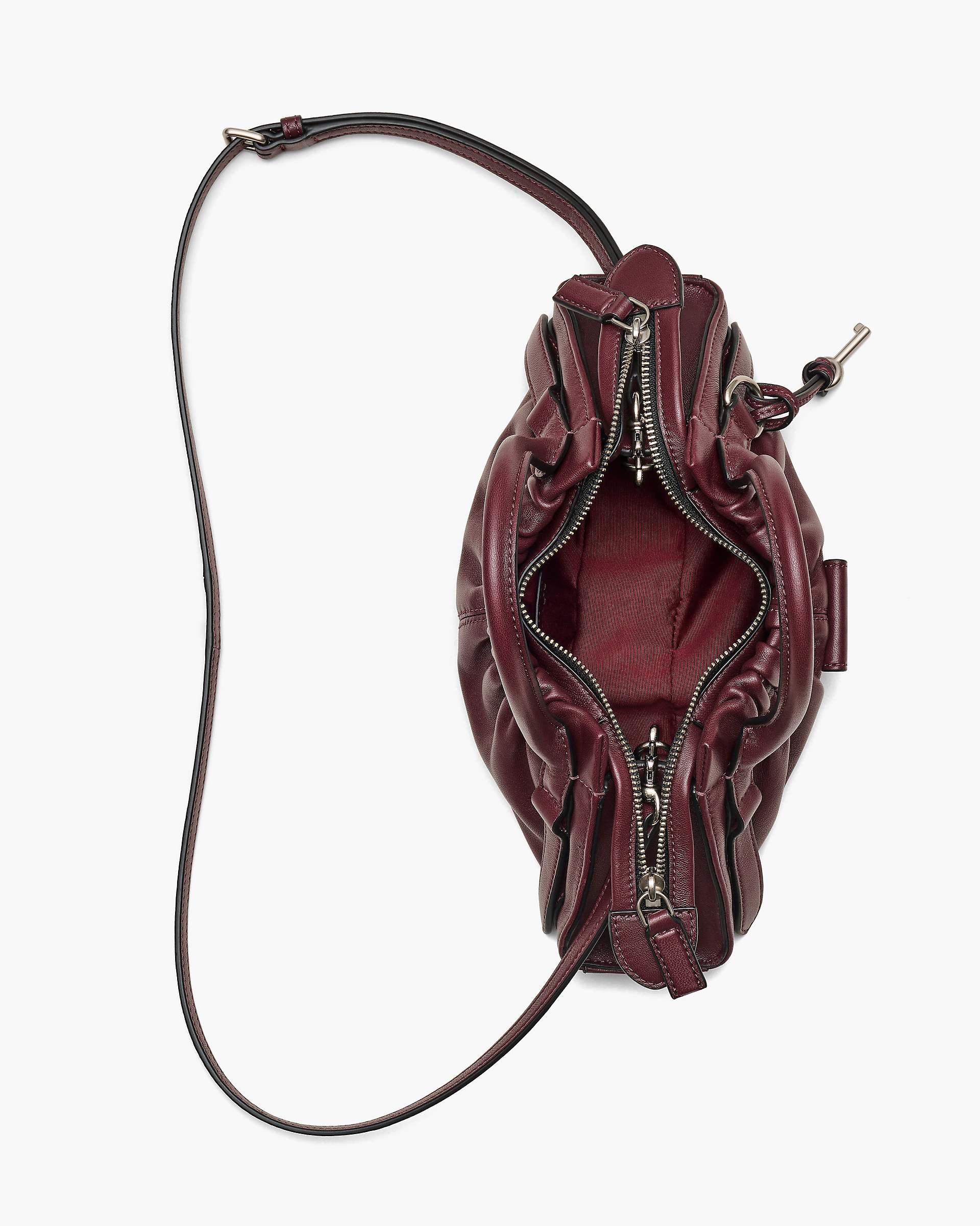 The Cristina Small Satchel - Dark Plum | Marc Jacobs online