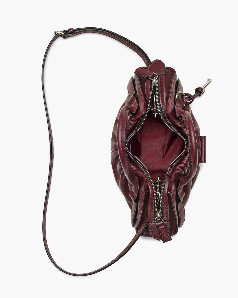 The Cristina Small Satchel - Dark Plum | Marc Jacobs online