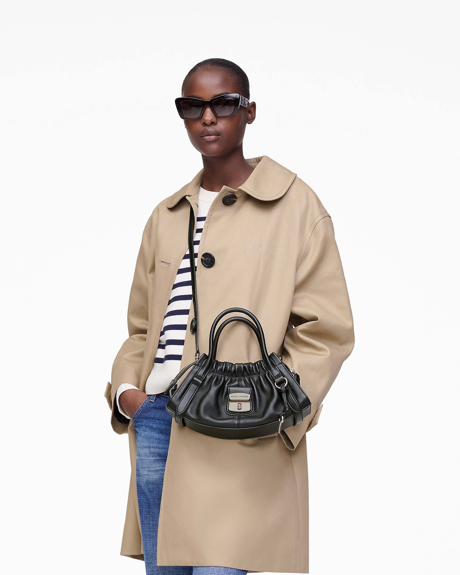 The Cristina Small Satchel - Black | Marc Jacobs discount