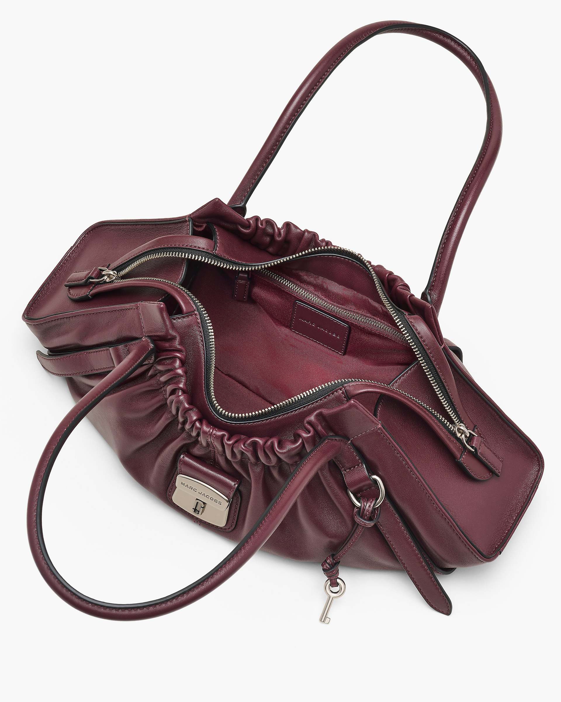 The Cristina Satchel - Dark Plum | Marc Jacobs online