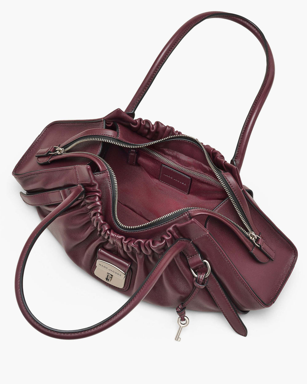 The Cristina Satchel - Dark Plum | Marc Jacobs online