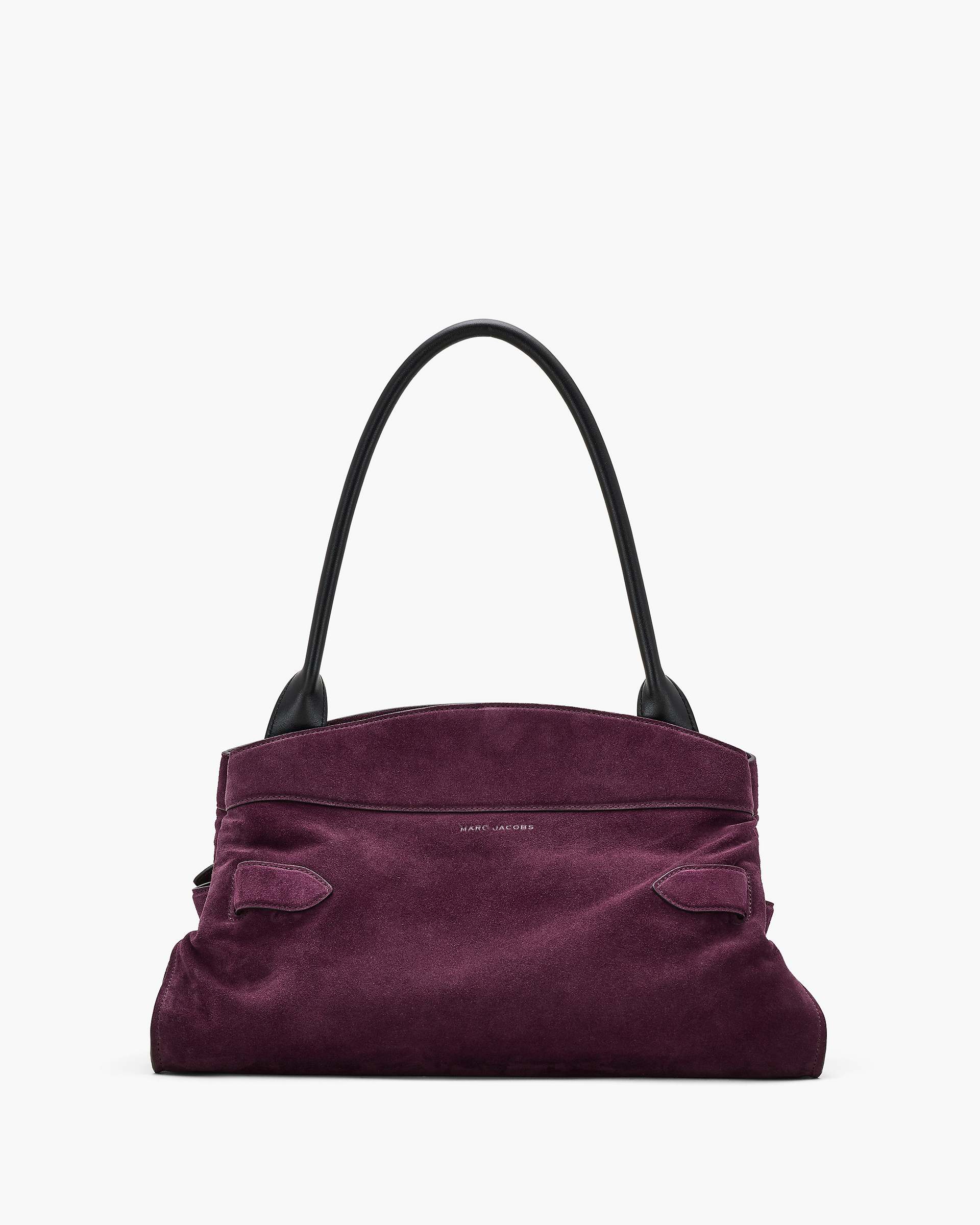 The Suede Dakota Satchel - Dark Plum | Marc Jacobs online