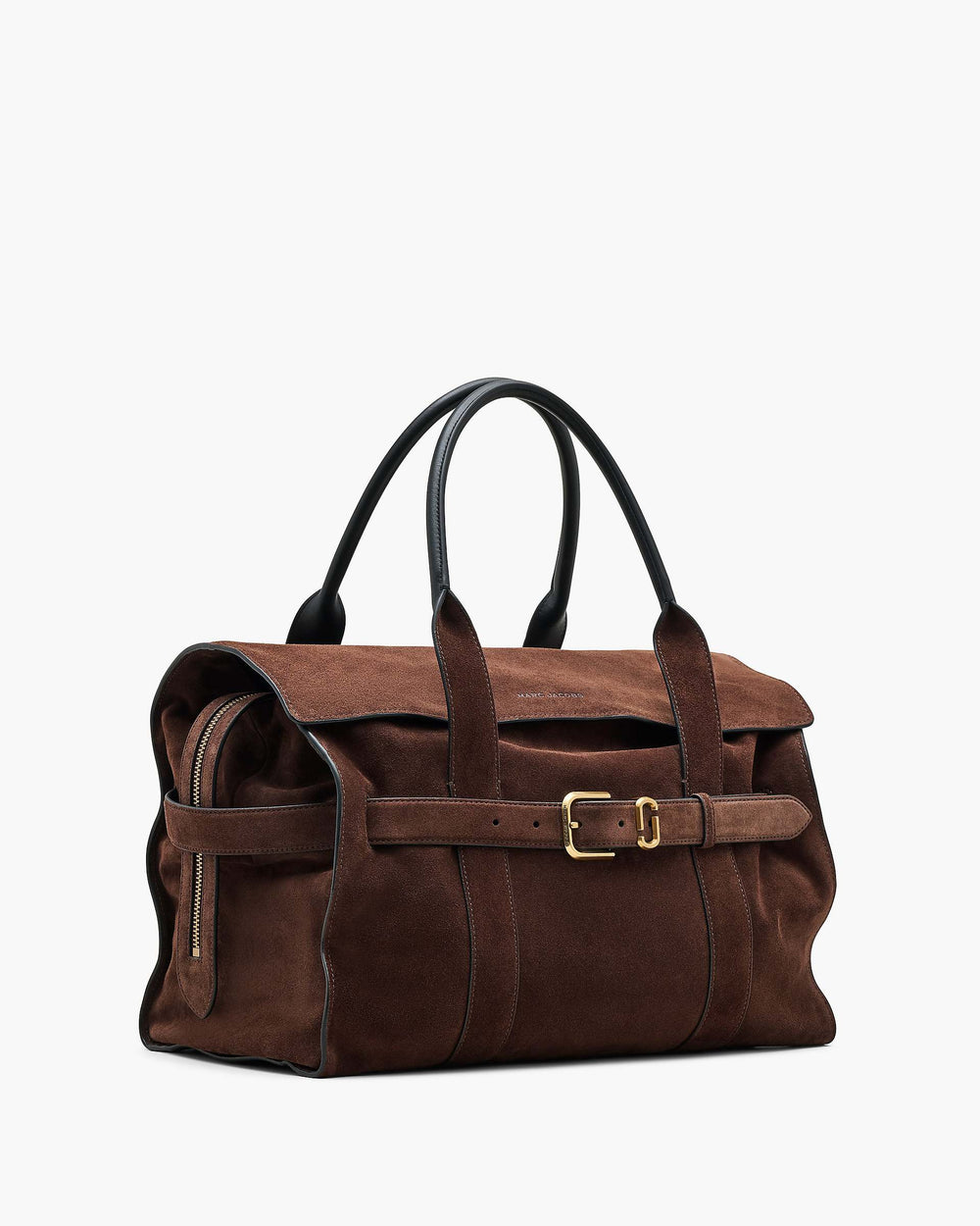 The Suede Dakota Tote - Dark Brown | Marc Jacobs online