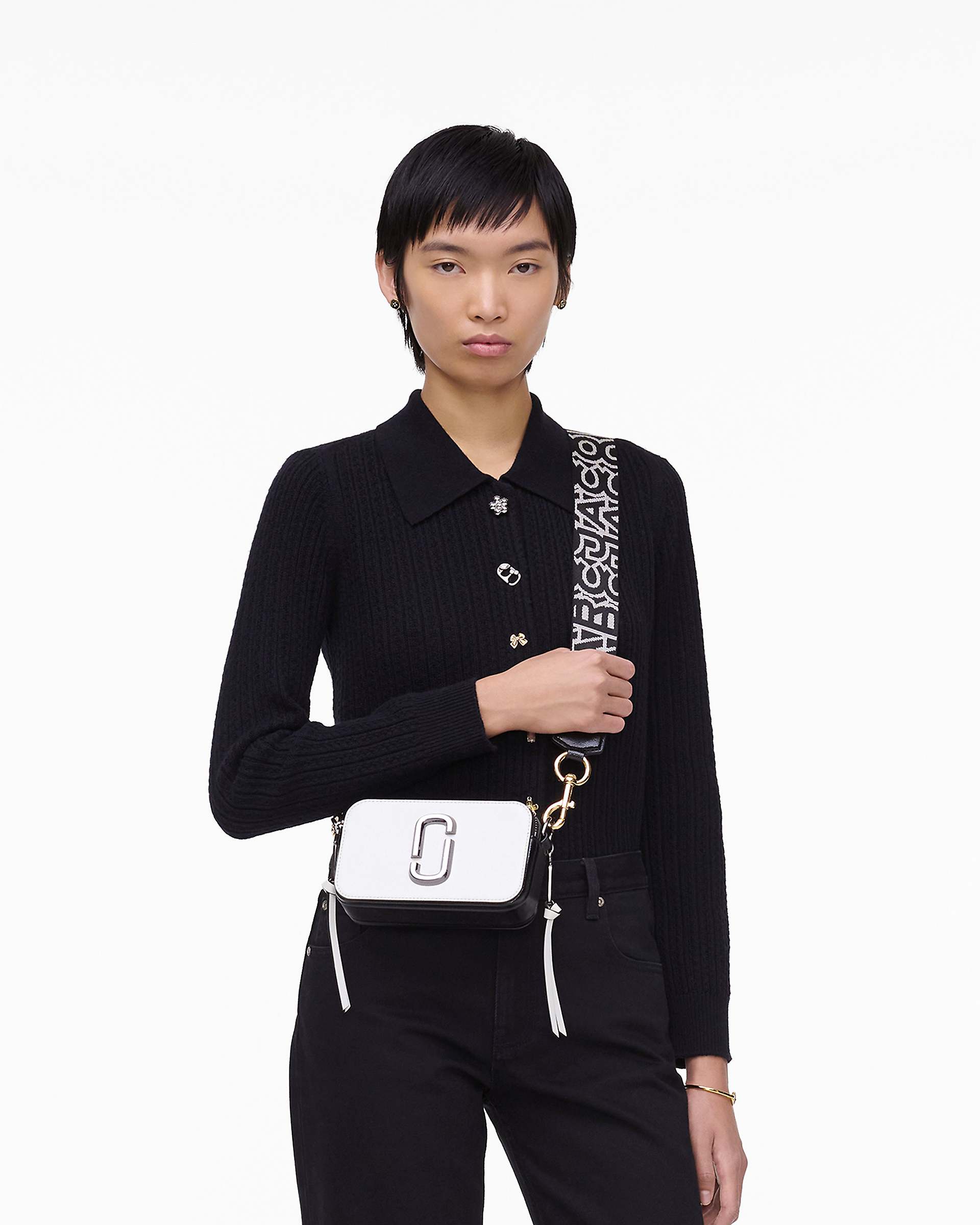 The Bi-Color Snapshot - Black/White | Marc Jacobs online