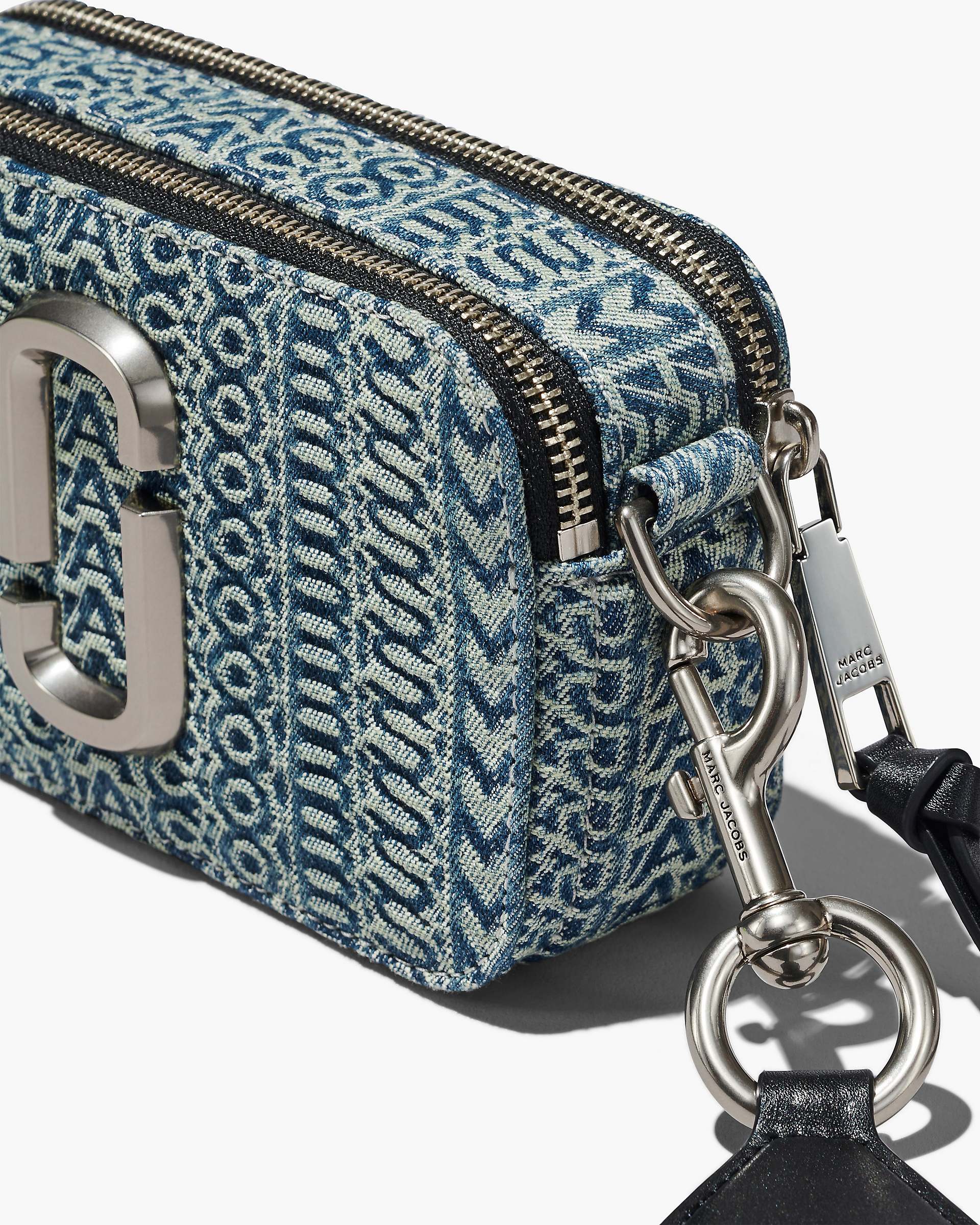 The Washed Monogram Denim Snapshot - Sun Faded Denim | Marc Jacobs for sale