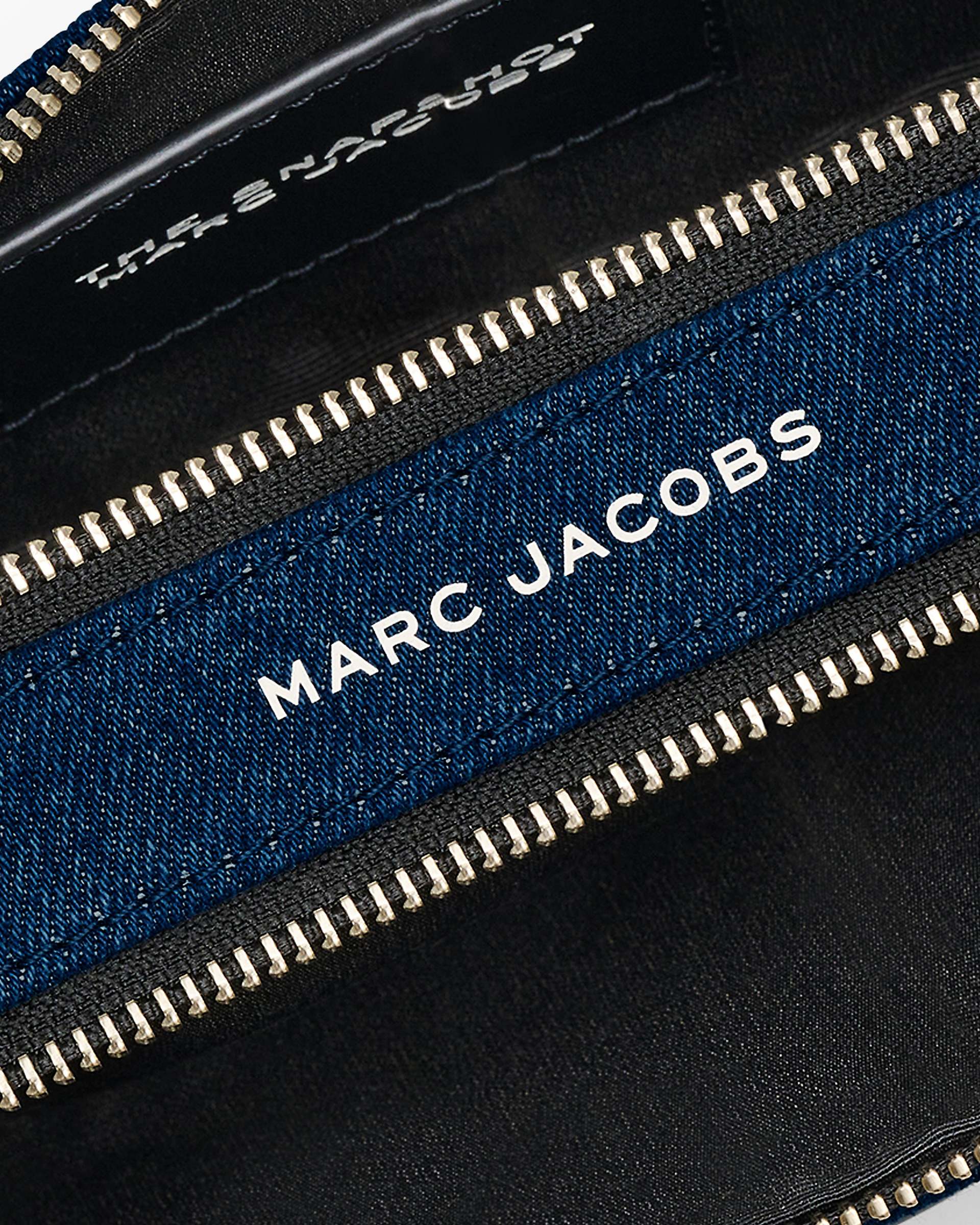 The Crystal Denim Snapshot - Dark Wash Crystal | Marc Jacobs on sale