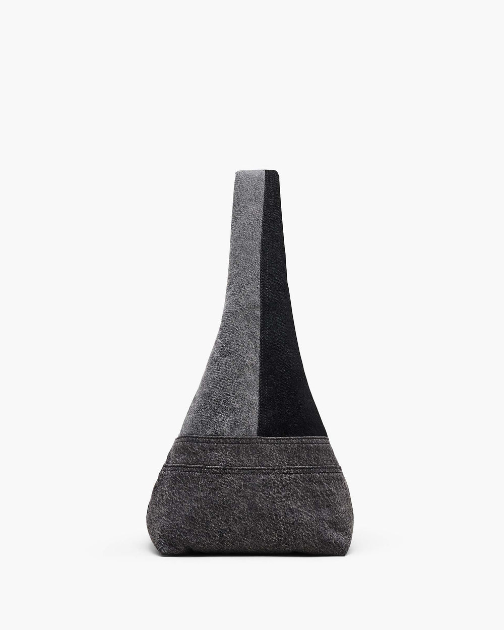 The Patchwork Denim Sack Bag - Black Denim | Marc Jacobs sale