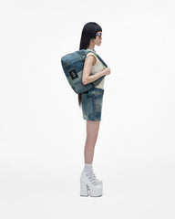 The Deconstructed Denim Sack Bag - Indigo Multi | Marc Jacobs on sale