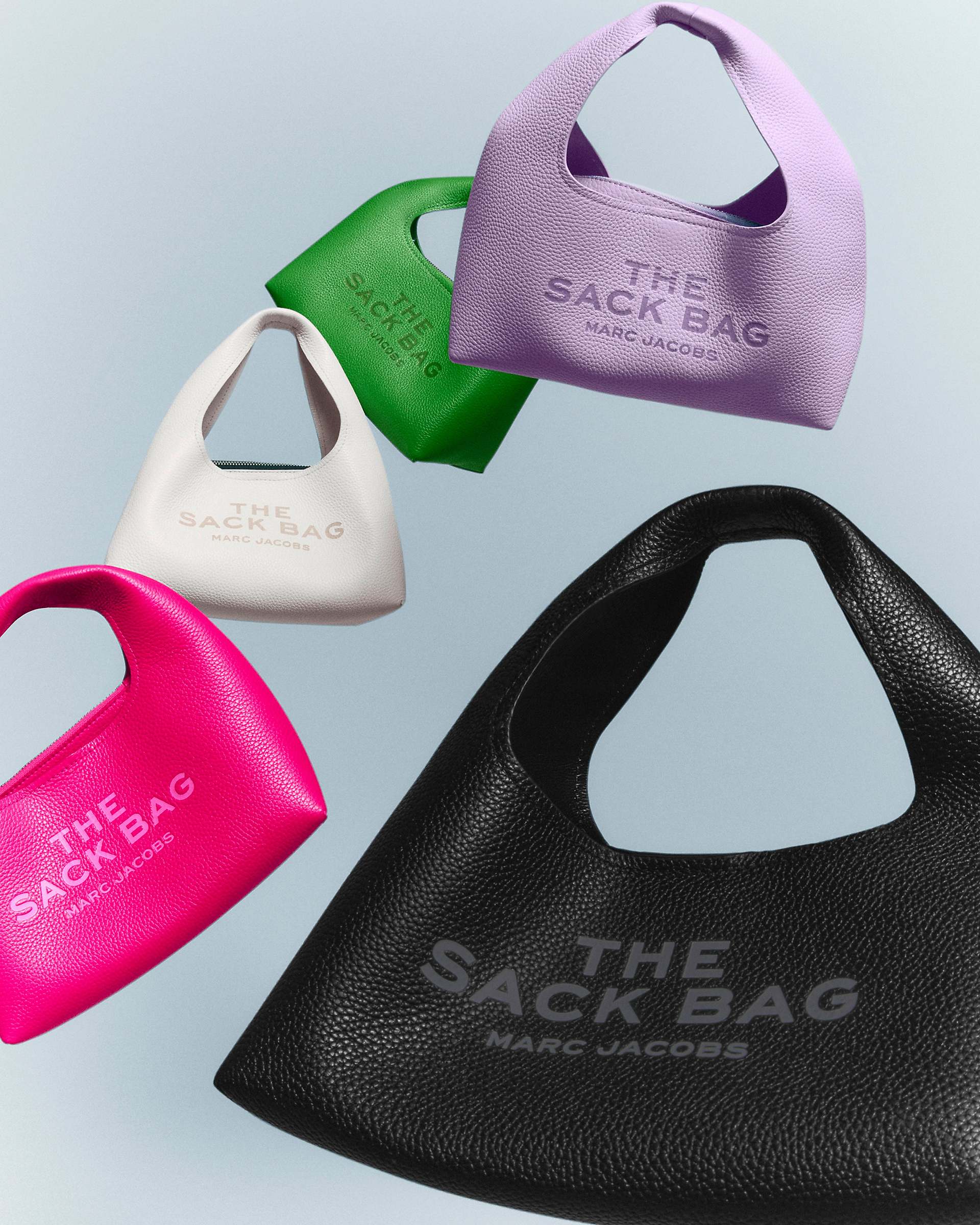 The Mini Sack Bag - Tonal Black|Tonal Black | Marc Jacobs online