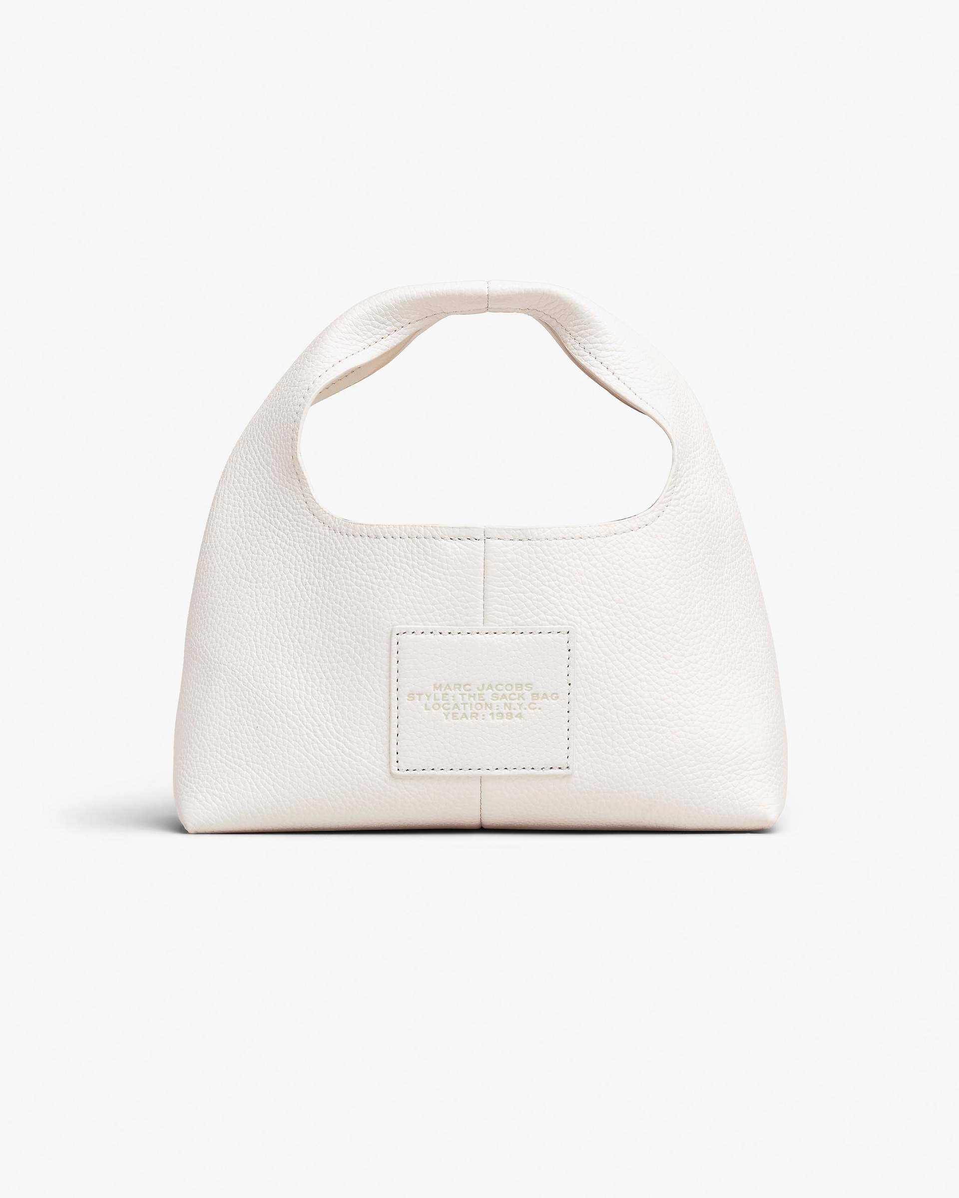 The Mini Sack Bag - White|White | Marc Jacobs online