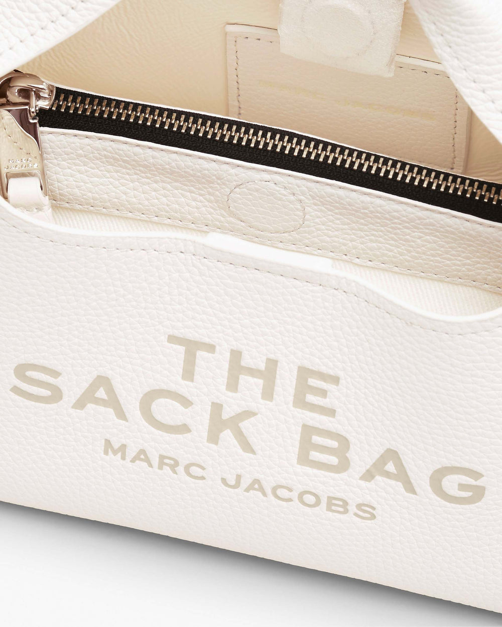 The Mini Sack Bag - White|White | Marc Jacobs online