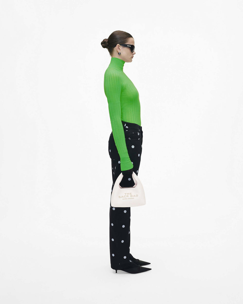 The Mini Sack Bag - White|White | Marc Jacobs online
